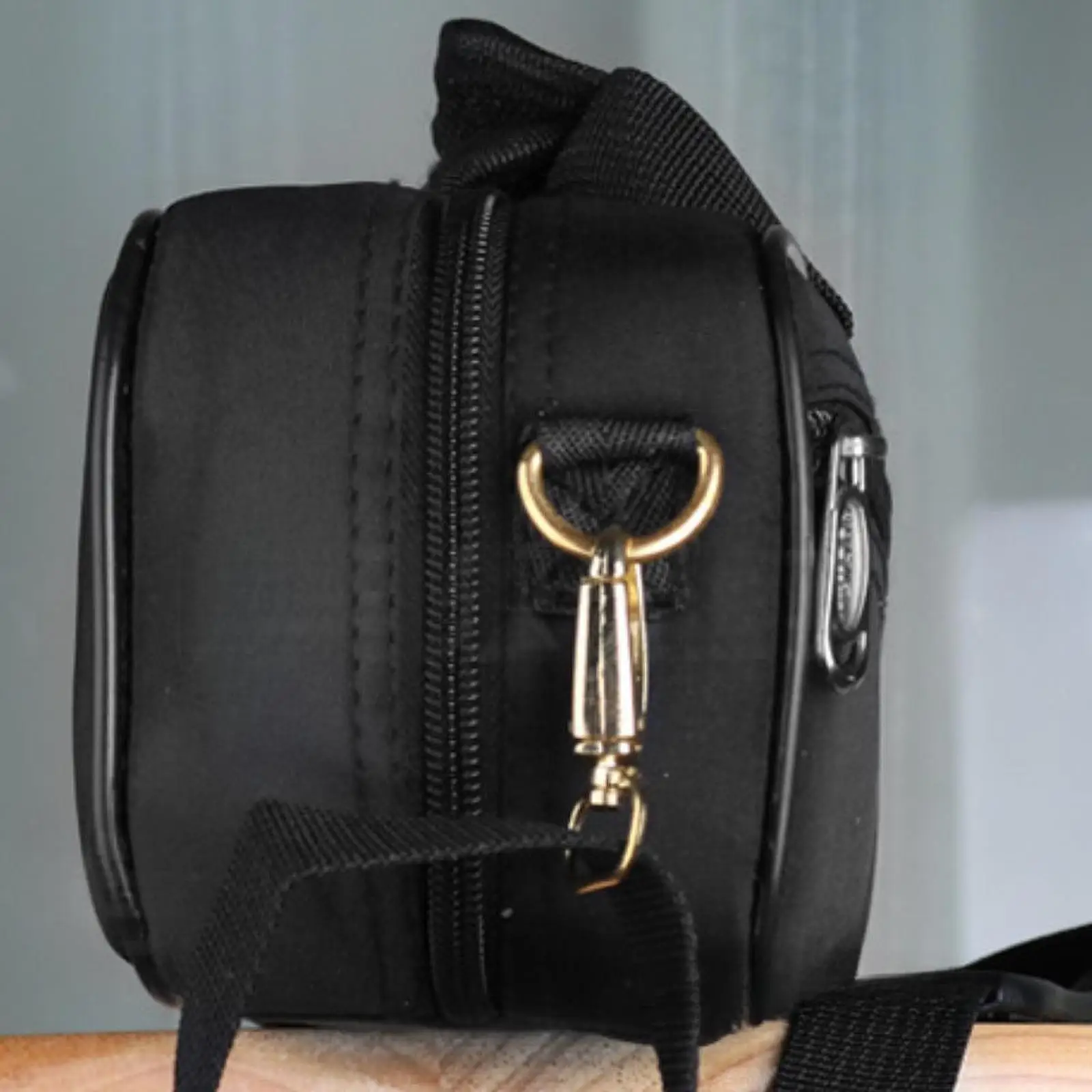 حقيبة فلوت للسفر بحزام قابل للتعديل وجيب خارجي مقاوم للماء من قماش أكسفورد حقيبة فلوت لحفلة السفر