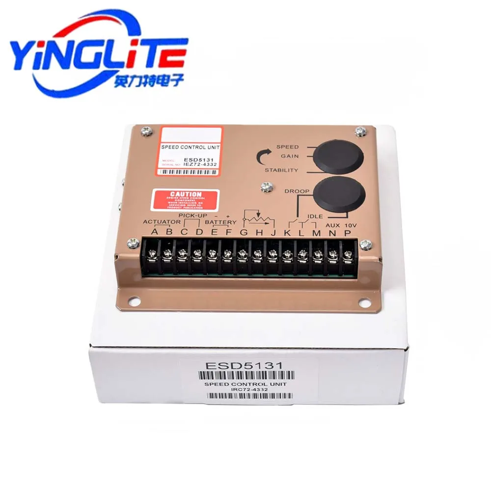 

Kit Xeon ESD5131 Governor Control Unit Module Diesel Generator Engine Speed Controller Board