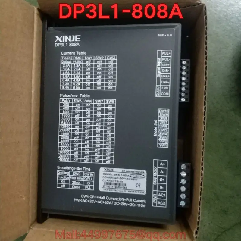 

New DP3L1-808A stepper driver