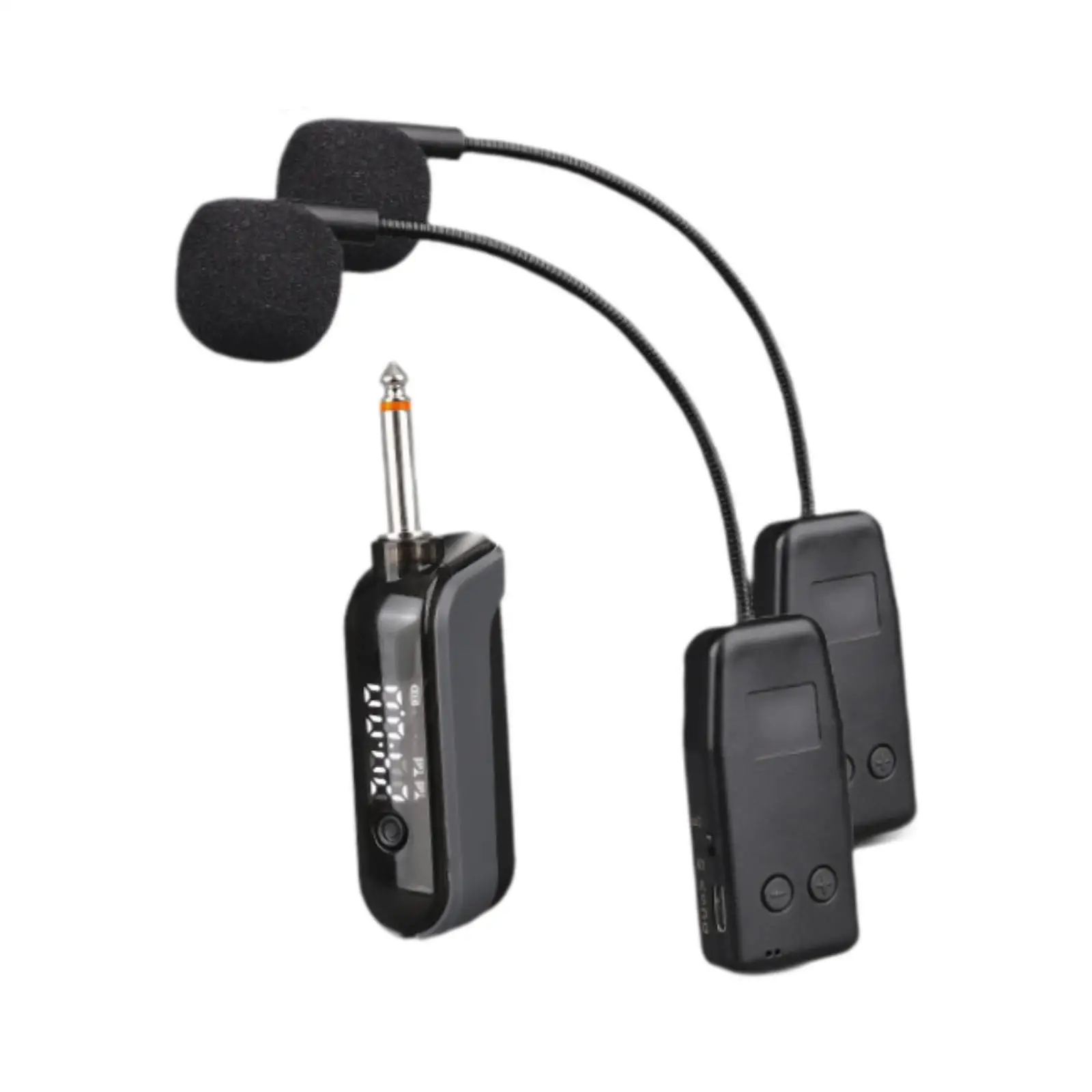 

Микрофон для инструмента, с креплением на присоске, звукосниматель для скрипки и приемник с передатчиком для учителя, мандолины, гитары