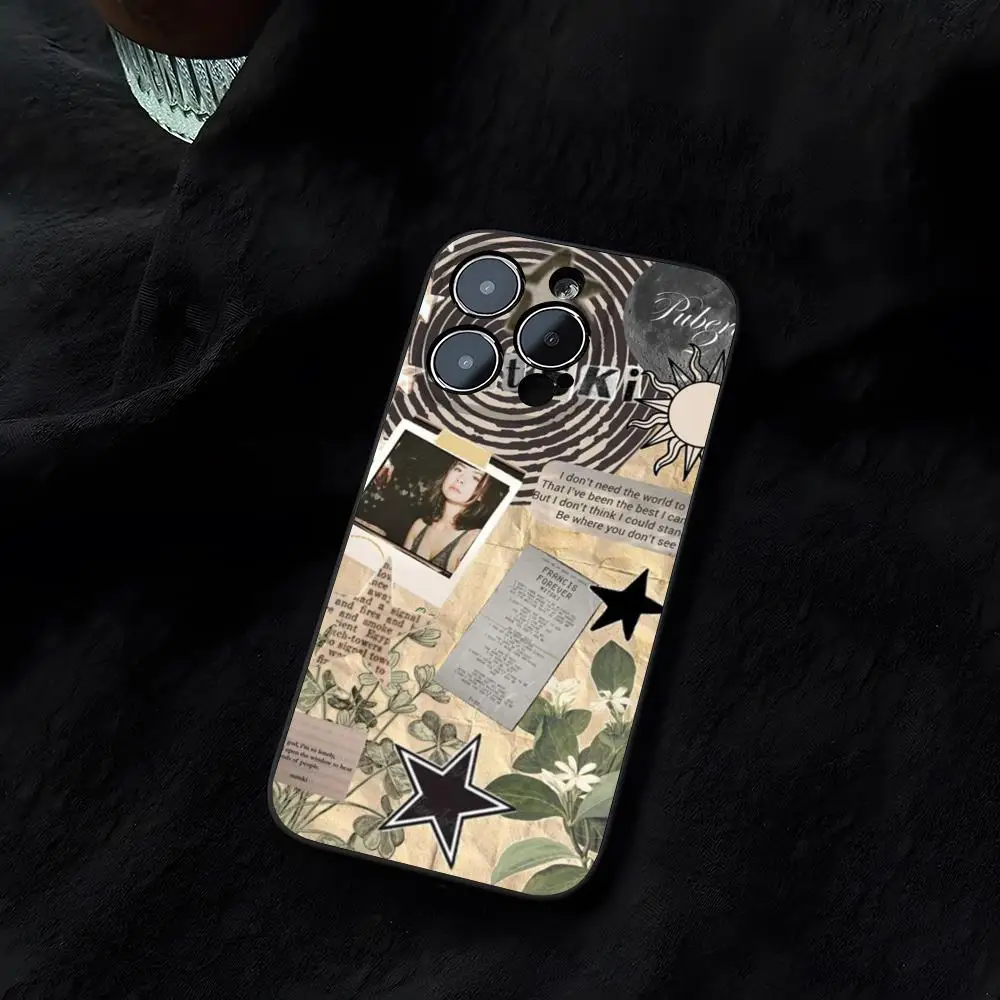 Spring M-Mitski Mouse Pad Funda for iphone 14 16 13 11 15ProMax 12 Pro Max Mini Xr Xs X 7 Plus Covers