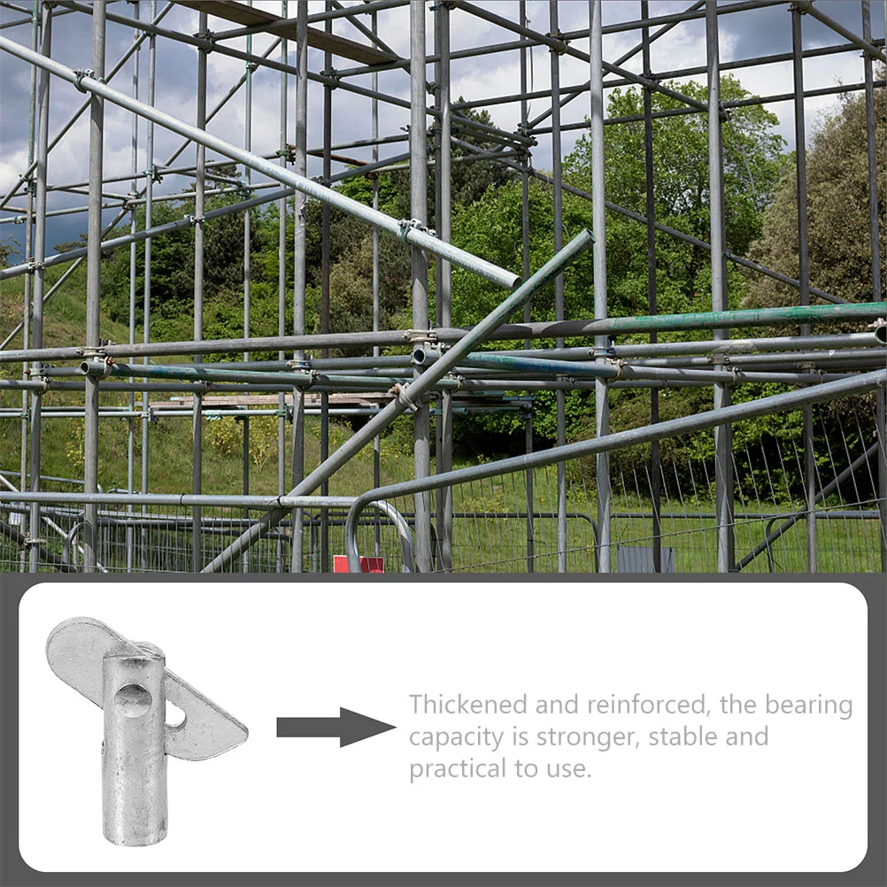 20 pcs Galvanizált Tákolmány kiegészítők Acél Q235 guardrail Rendszer Biztosítás hajcsat