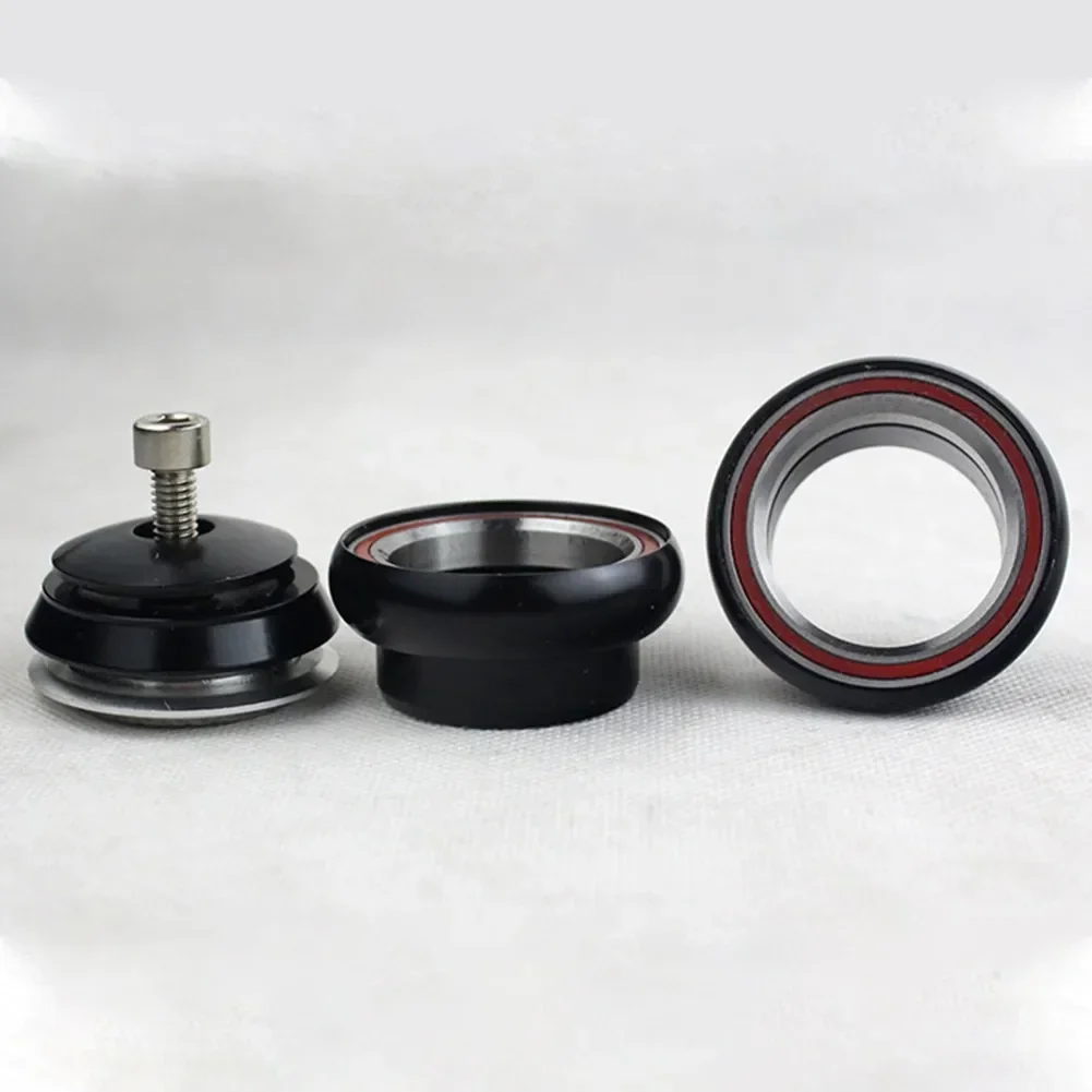 Bearing Headset Bike Headset Outdoor Black Double Bearing External Bearing 1-1/8