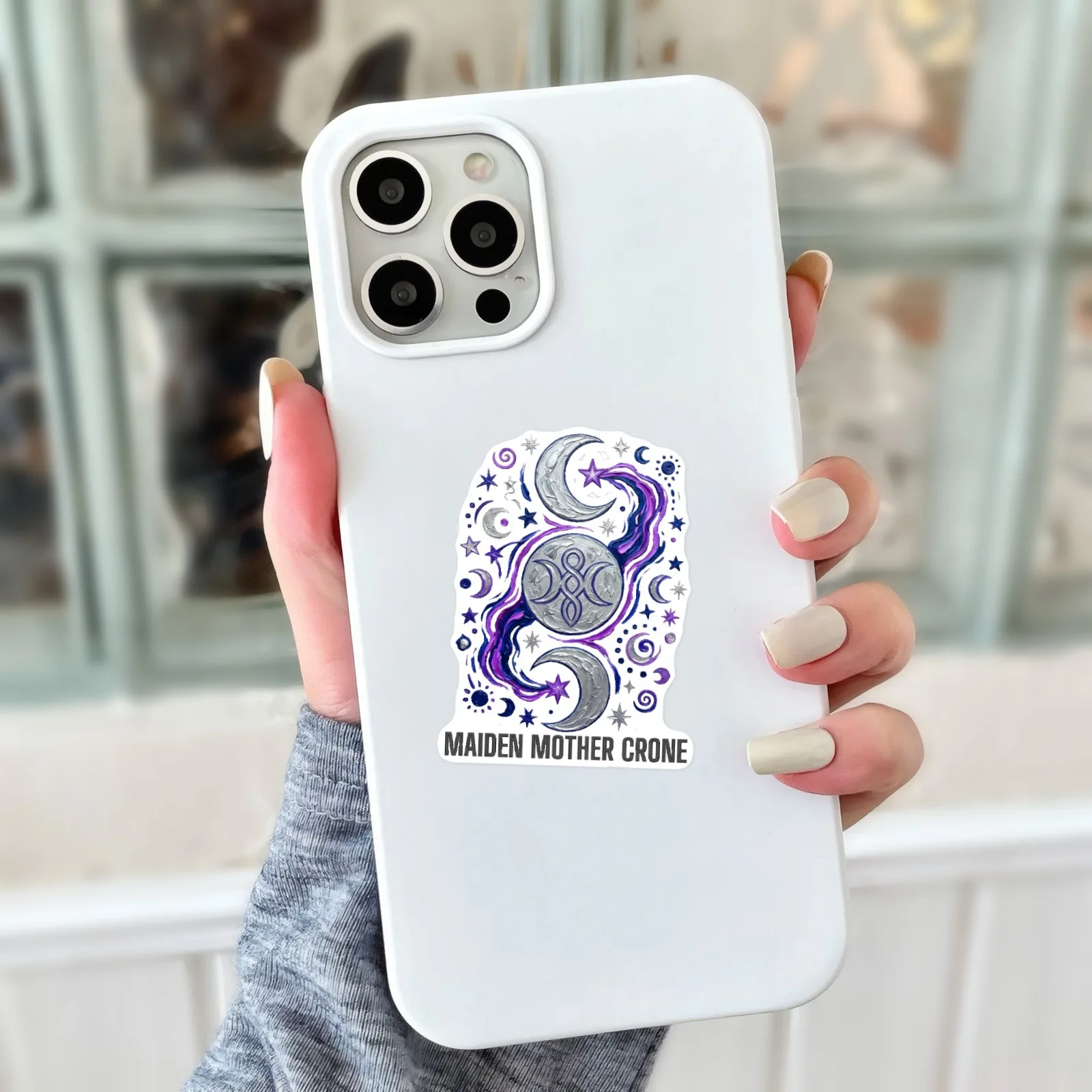50 Pcs Vintage Magic Theme Key Lock Pattern Stickers Waterproof Vinyl Decals for Laptop Phone Case Journal Gift - view 5