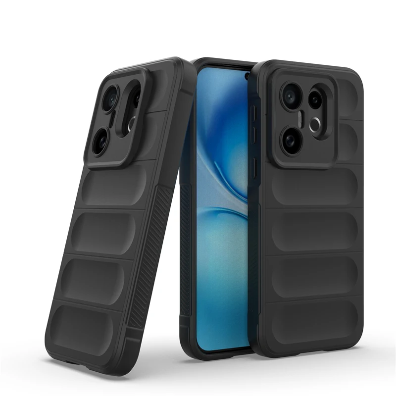For Vivo S30 Pro Mini Case for Vivo S30 Pro Mini Cover Phone Shell Bumper Shockproof Wireless Charging Silicone Back Armor Case