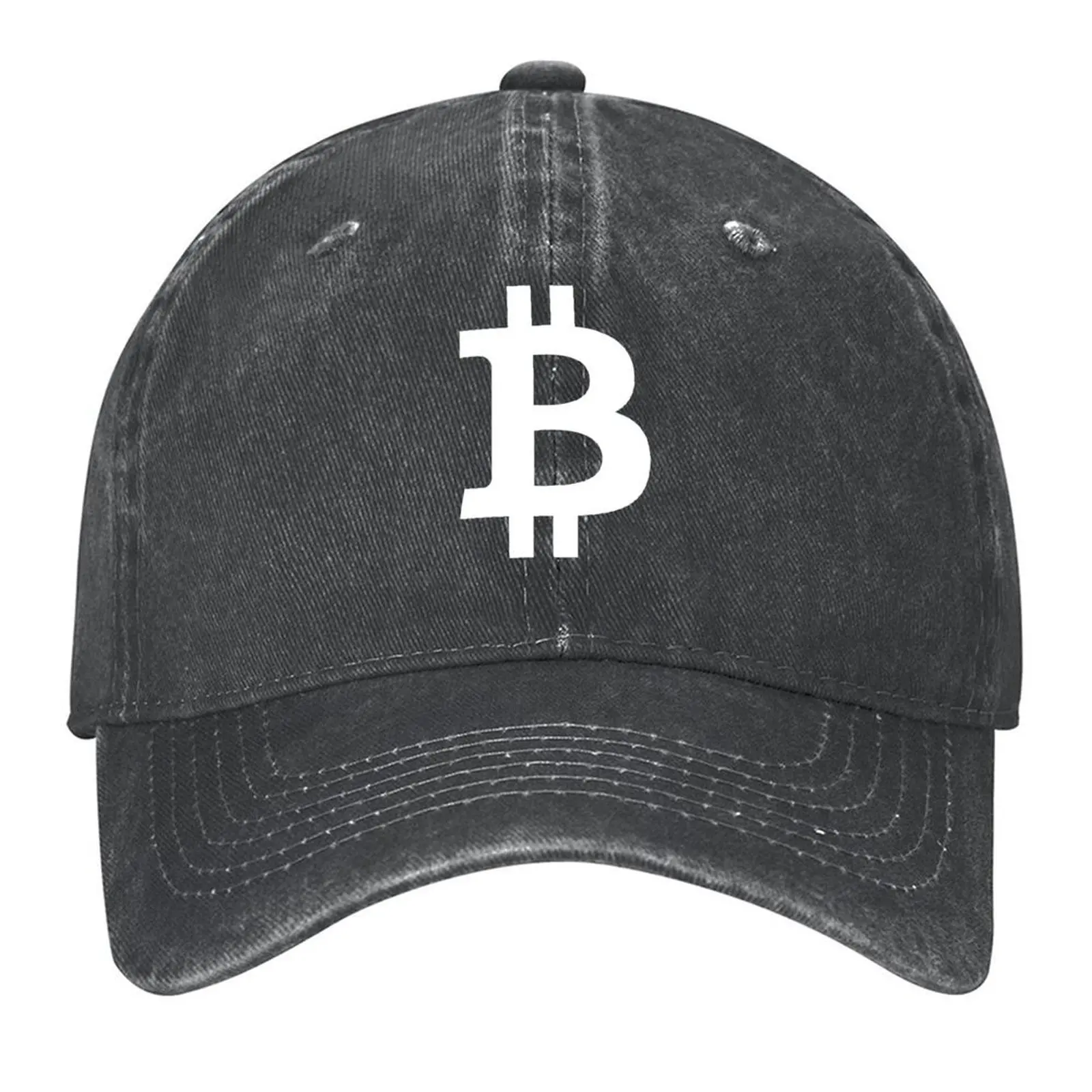 

Bitcoin Logo Baseball Cap Wild Ball Hat Unique hats Winter hat New Hat Boy Women's