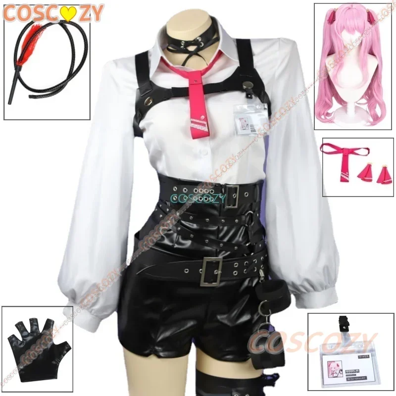 Anime Cosplay NIKKE The Goddess Of Victory Yuni Game Suit Lovely Uniform Yuni Cosplay Costume Wig Halloween Party Outfit Women M