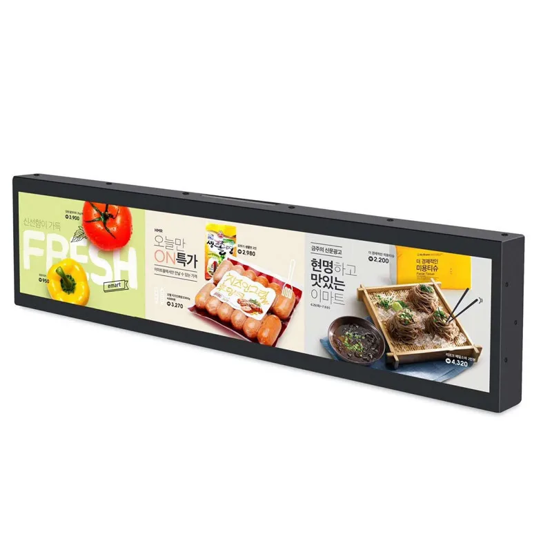 

BOE 28 Inches 1366*256 49PPI 600 Nits LCD Stretched Bar Lcd Display DV280FBM-NB0 Digital Signage and Display