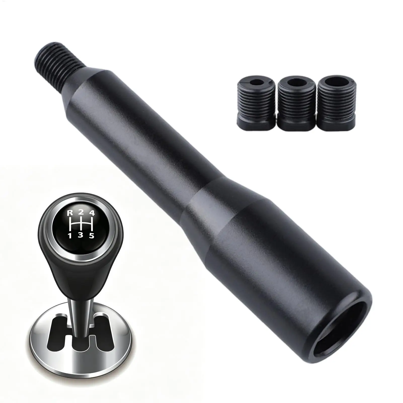 Shifter Lever Extension Car Gear Transmission Extender Manual Shift Knob For Sedan Automotive SUV Van RV Vehicle Roadside Home