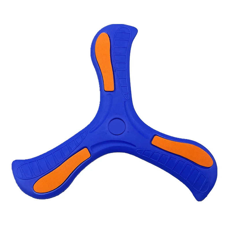 V-Shaped Dart Returning Boomerang Throwing Target Spinner Three-Bladed Flying Disc Parent-Child Children's Boomerang Toy