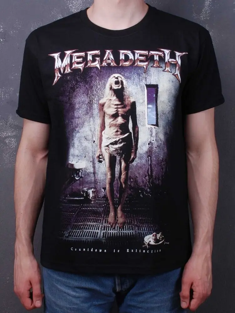 

- Countdown To Extinction T-Shirt Black High Quality 100%Cotton Short Sleeve