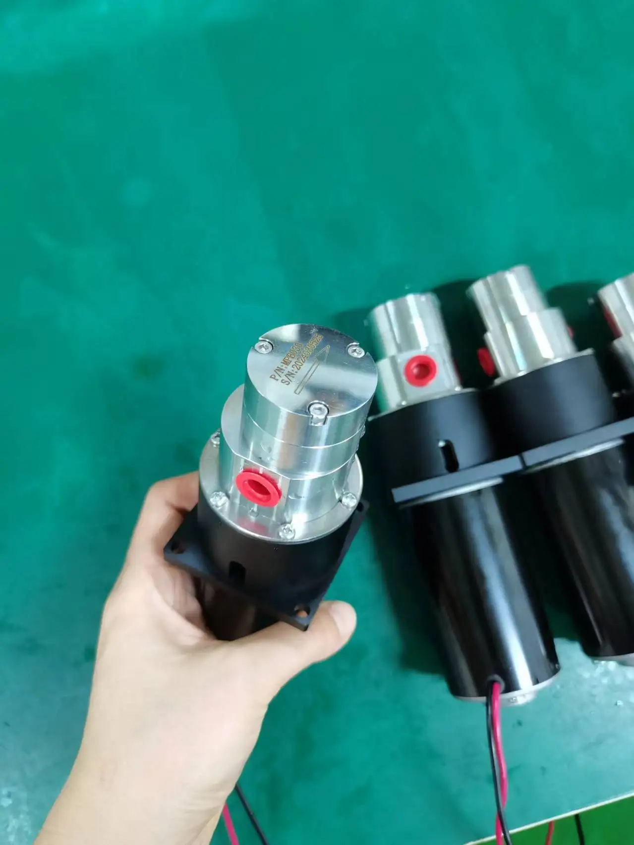 316L Stainless Steel DC24V 60W Micro Dosing Gear Pump For Wet Wipes And Liquid Filling