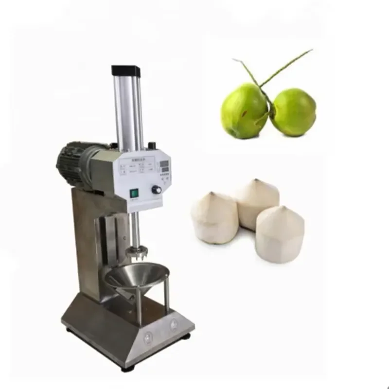 The Sixth Generation Diamond Shape Green Young Coconut Peeling Machine/coconut Cutting Machine
