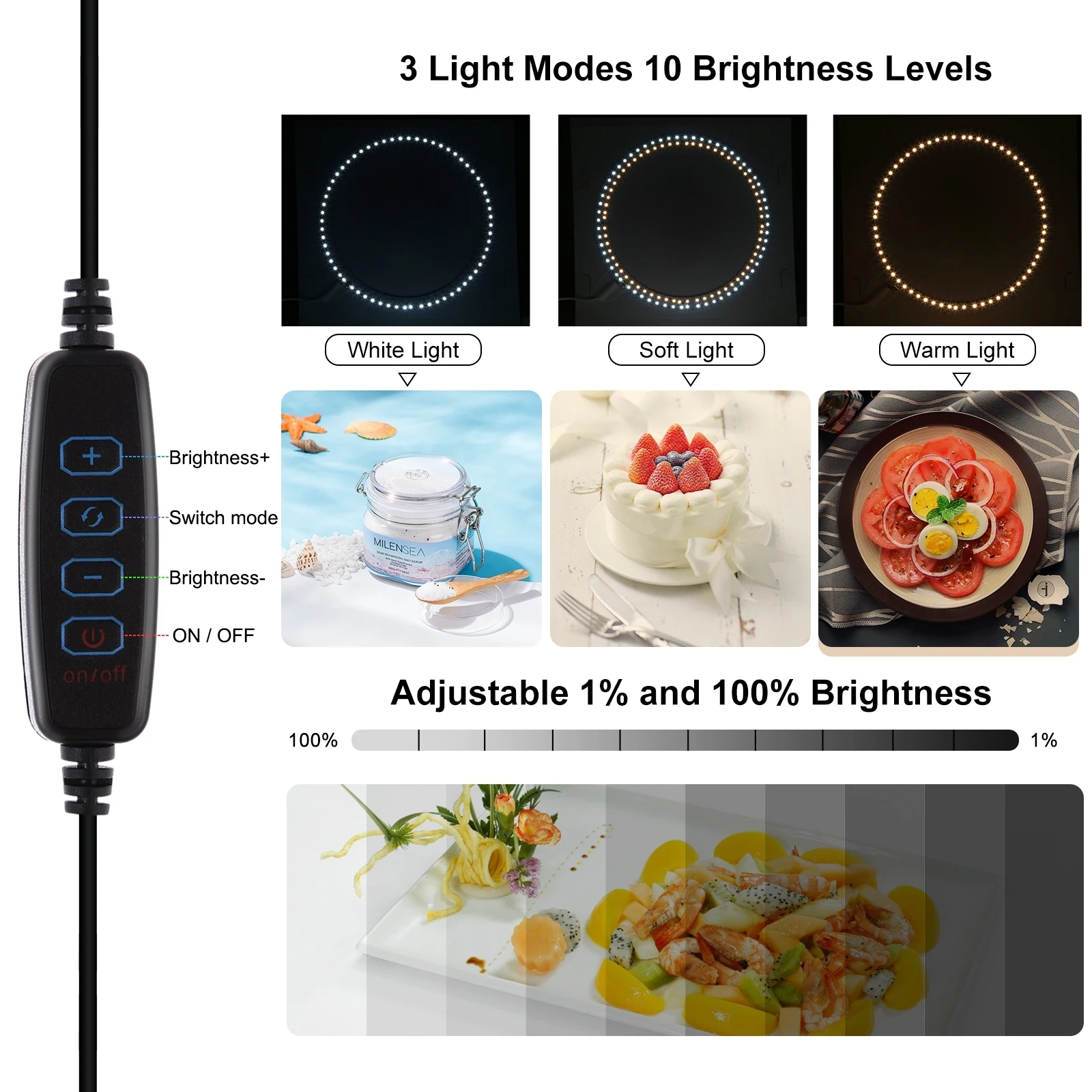 PULUZ Lightbox 20cm 25cm 30cm 40cm Light box Mini Photo Studio Box Photography Light Studio Shooting Tent Box Kit&6 Backdrops