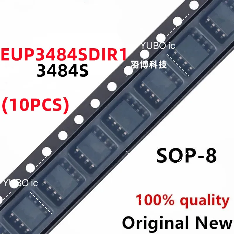 

(10piece)100% New EUP3484SDIR1 EUP3484S 3484S sop-8 Chipset