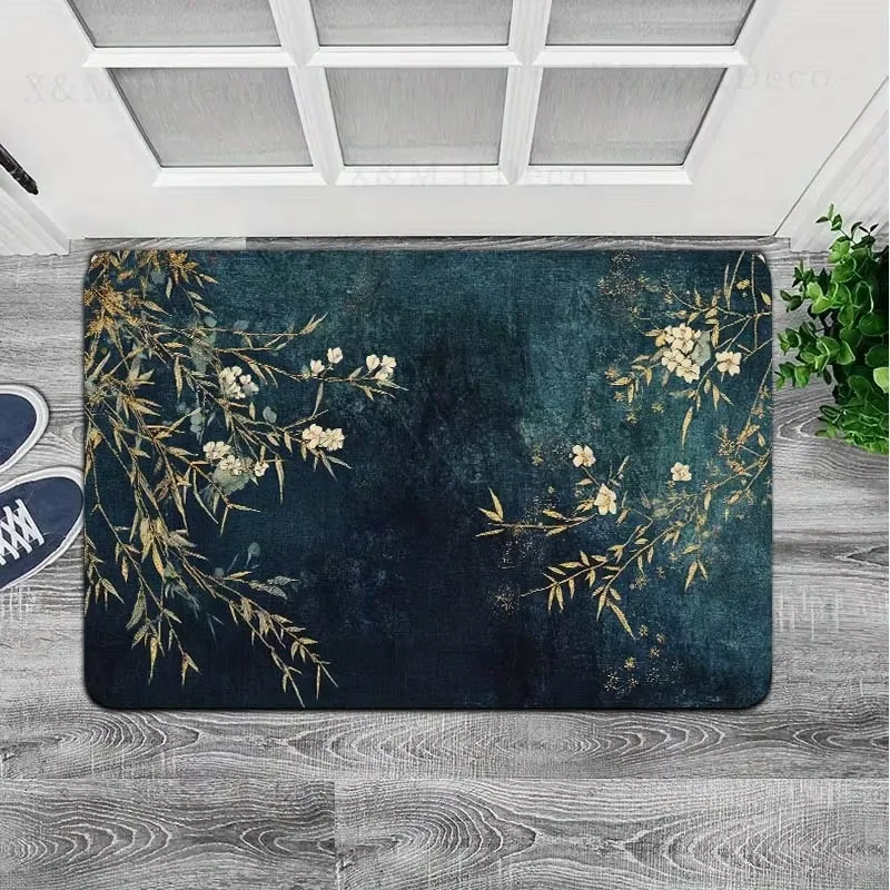 VIKAMA Cute and Fresh Flannel Carpet for Bedroom, Living Room, Entrance and Bathroom Water-Absorbing Mat view 5