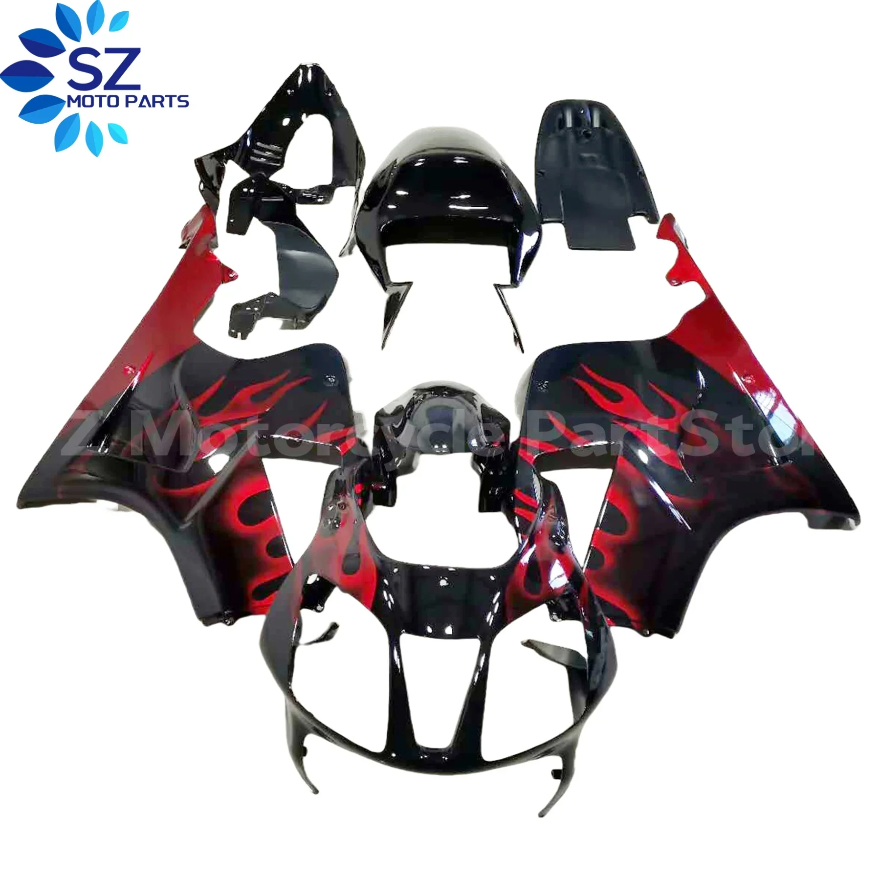 Motorcycle Fairing For HONDA VTR1000 SP1 2000 2001 2002 2003 2004 2005 2006 RC51 00 06 ABS Plastic Bodywork Set