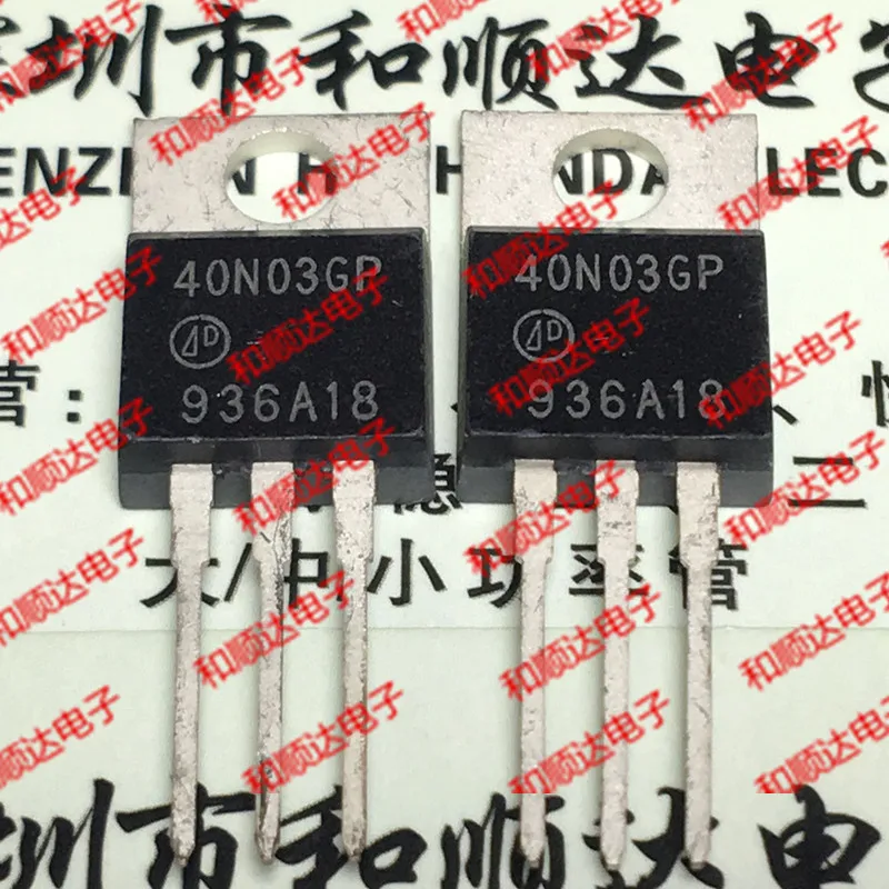 Original New / 5pcs / 40N03GP AP40N03GP  TO-220 30V 40A