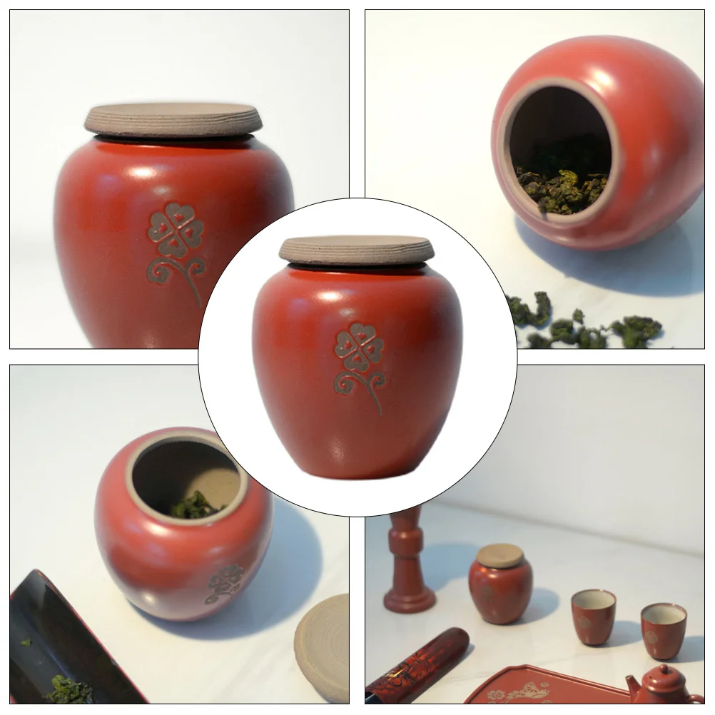 

Tea Container Tea Storage Canister Creative Tea Canister Tea Gift Pot