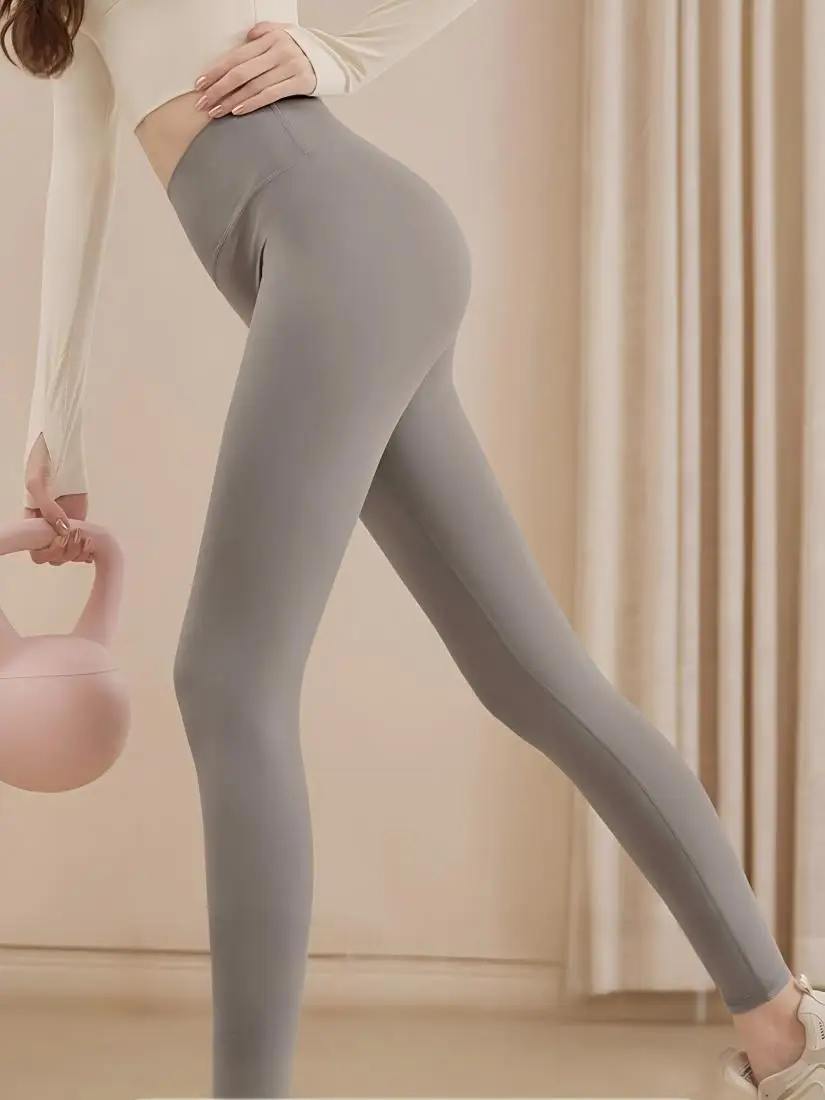 

Women's High Waist 9/10 Length Yoga Pants 30 Colors Available Tummy Control Butt Lift Quick Dry Perfect for Yoga Fitness Running