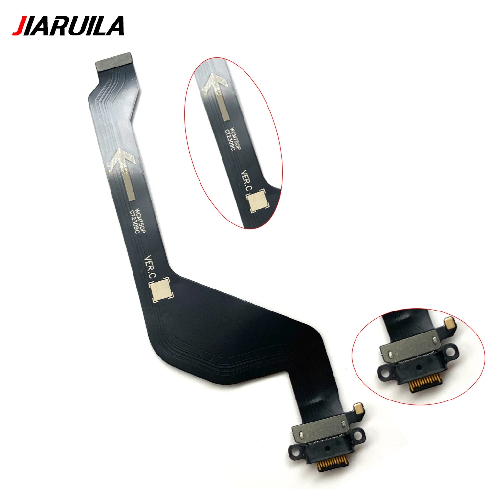 

Новое USB-зарядное устройство, порт для зарядки, док-станция, микро-разъем для основной платы, гибкий кабель для Huawei Mate 50 Pro P50