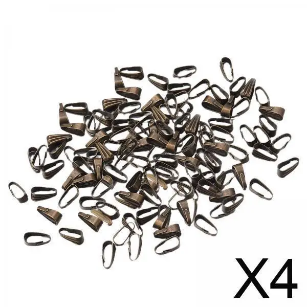 

4 упаковки по 200 шт. крючков-держателей для изготовления ювелирных изделий и сборки ожерелий