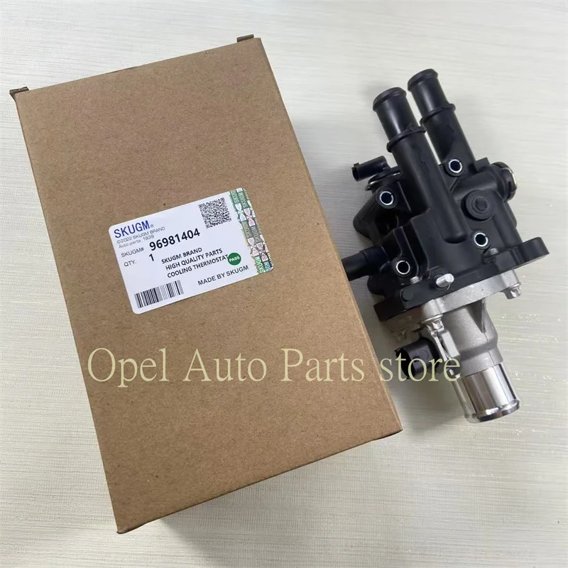 Original Coolant Thermostat For Chevrolet Aveo Cruz Pontiac G3 Vauxhall Opel Mokka Zafira Signum Astra 96984104