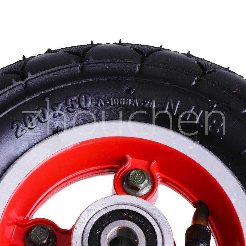 200x50 Replacement Rear Wheel for Kugoo S1 S2 S3 C3 MINI Electric BIKE Hub and Inflation Tires Spare Part Accessories