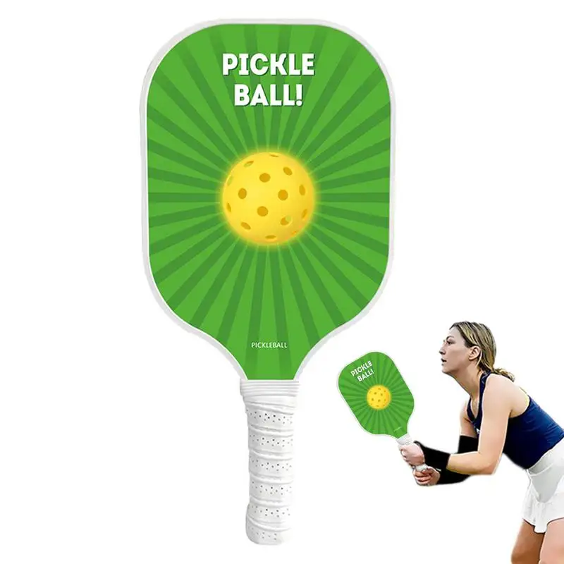 Pá De Bola De Pickle De Fibra De Vidro, única raquete, Design De Painel De Favo De Mel, Esportes Pickle Ball Paddle, Leve