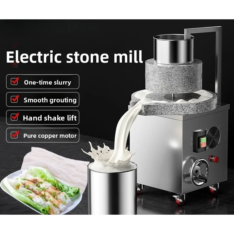 

Stone Grinding Rice Powder Soybean Milk Commercial Stone Grinder Electric Grinder
