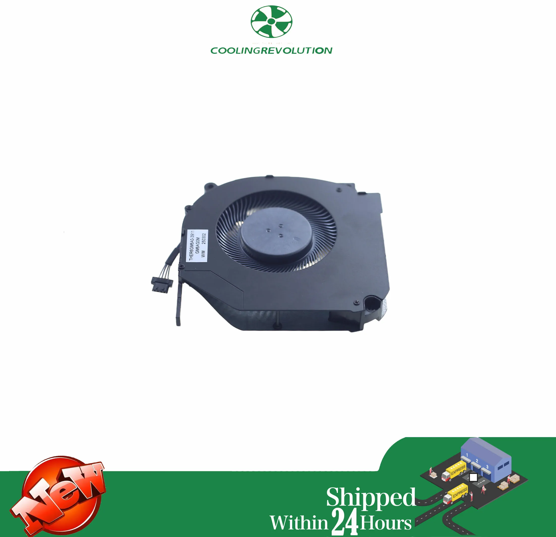 Wentylator do chłodzenia procesora laptopa MG75090V1-1C100-S9A DC5V 2.50W 4Pin THER7GM7Z0-1411 GM7ZG0M