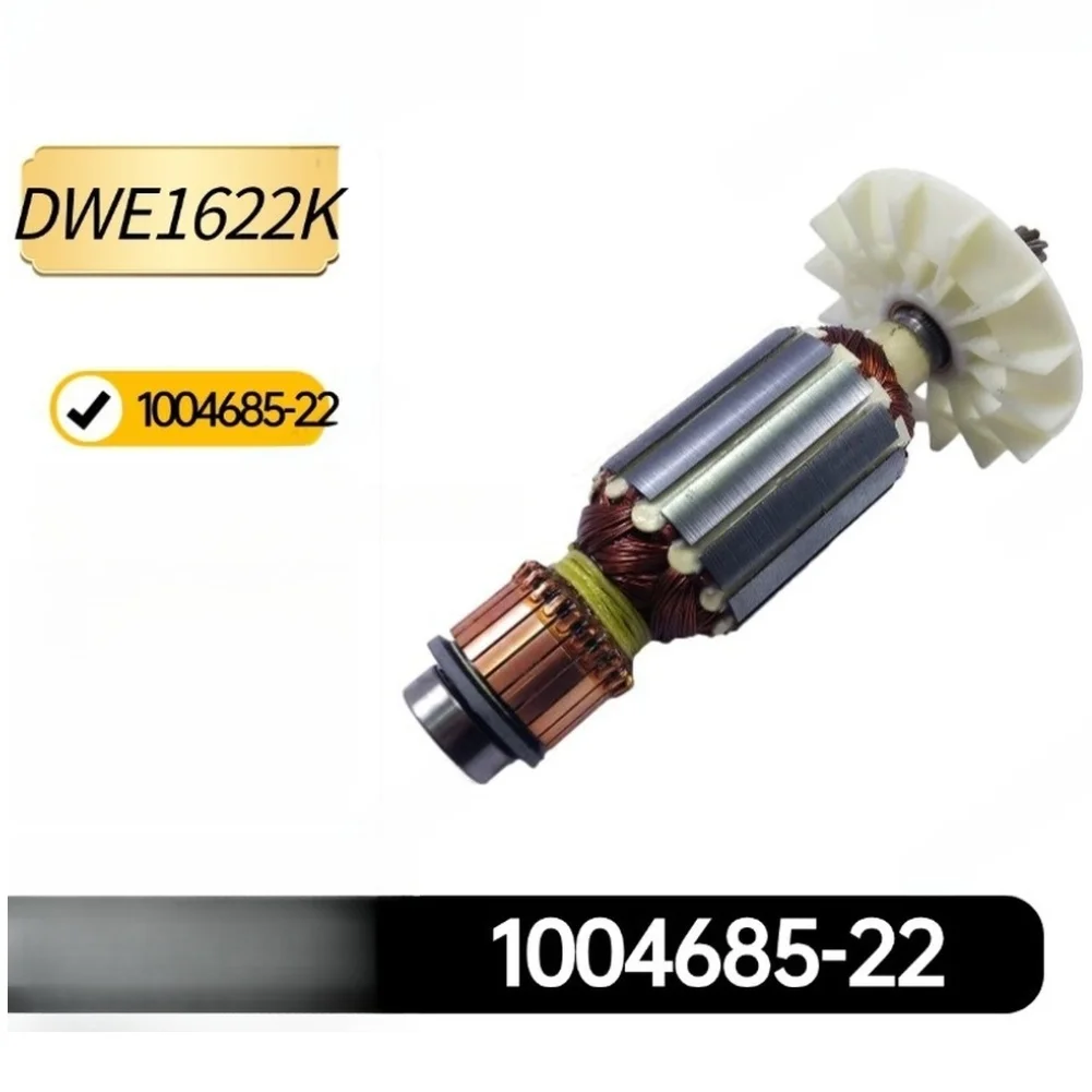220-240V Rotor Armature 1004685-22 Replacement Part For DWE1622K MAG Drill Power Tool Motor Component Repair Accessory Unit