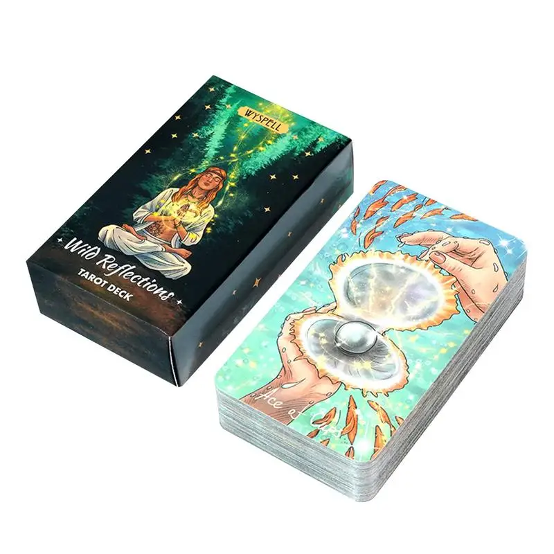 Tarot Cards 78-Card Full-English Version Tarot Card Psychological Oracle Deck Mysterious Divination Card For Future And Past