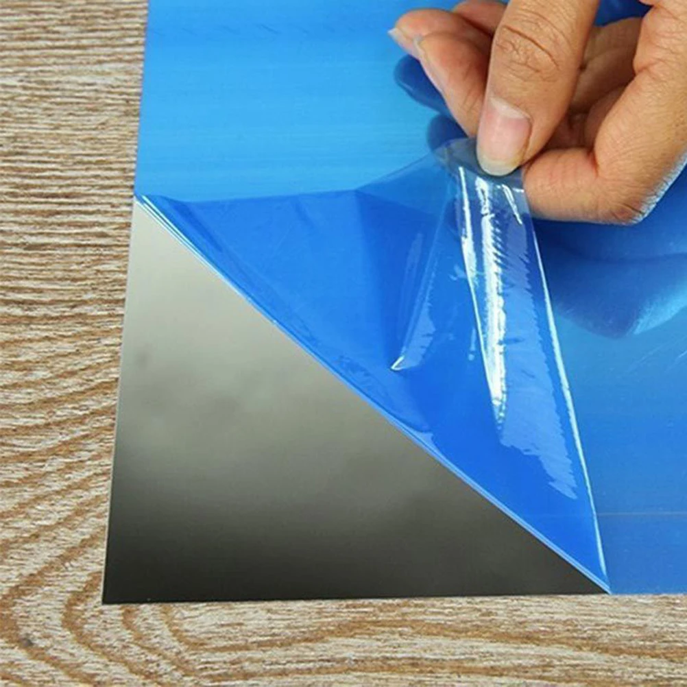 50x100 سنتيمتر مرآة ملصقات جدار عاكسة DIY شخصية للإزالة صائق ذاتية اللصق #1