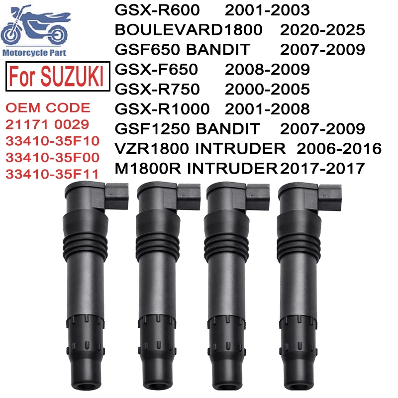

Крышка свечи зажигания мотоцикла для SUZUKI GSX-R600 GSX-F650 GSF650 BANDIT GSXR750 GSX-R1000 AN650 211710029 33410-35F10