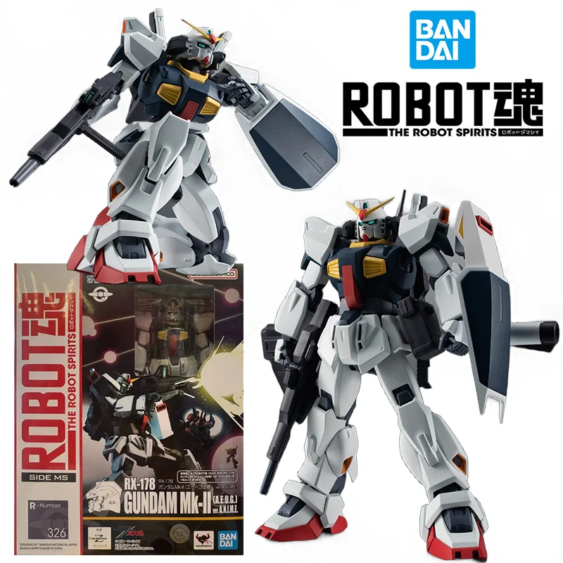 

Bandai The Robot Spirits RX-178 Gundam MK-II (A.E.U.G.) 16 см аниме оригинальная фигурка модель сборка игрушка в подарок коллекция