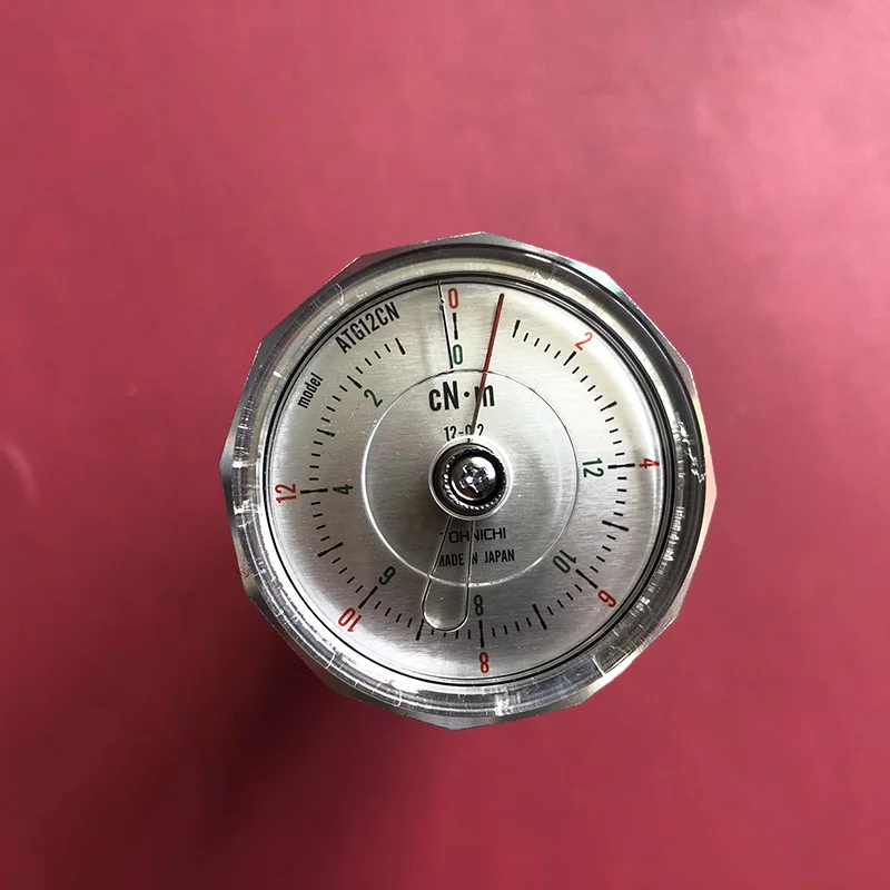 

Original And Genuine Japanese TOHNICHI TOHI ATG12CN-S Torque Meter Will Be Fined Ten For One Fake.