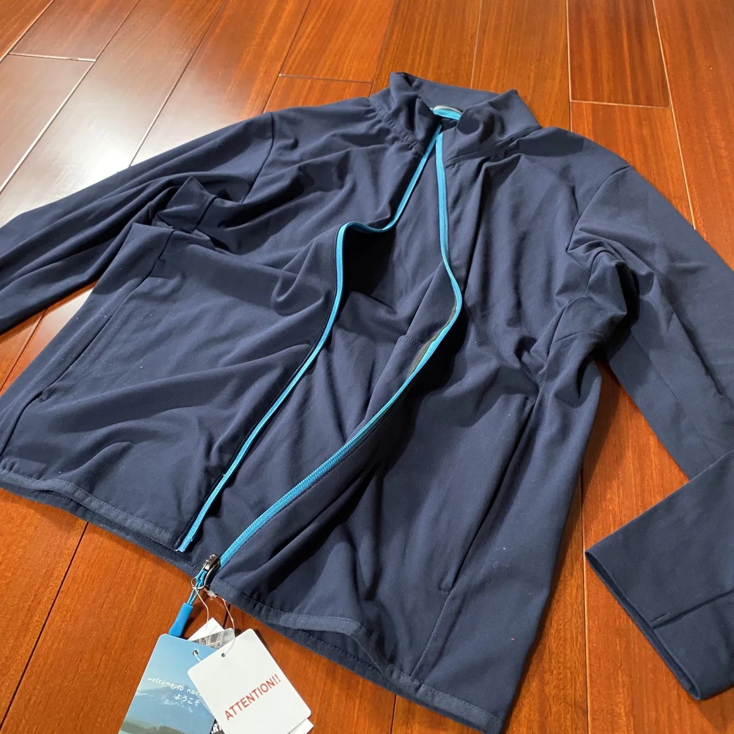 

Lightweight Outdoor Jaet Men's Spring Autumn Zipper Collar Elastic Spor Versatile Slim Fit Breathable Polyester Fiber