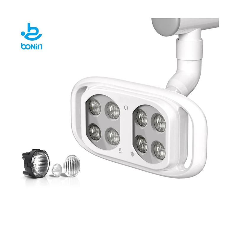 Dental Medical Examination Light Adjustable 8 Bulbs Smart Switch Soft Lighting Led Lamp For Dental Hospital