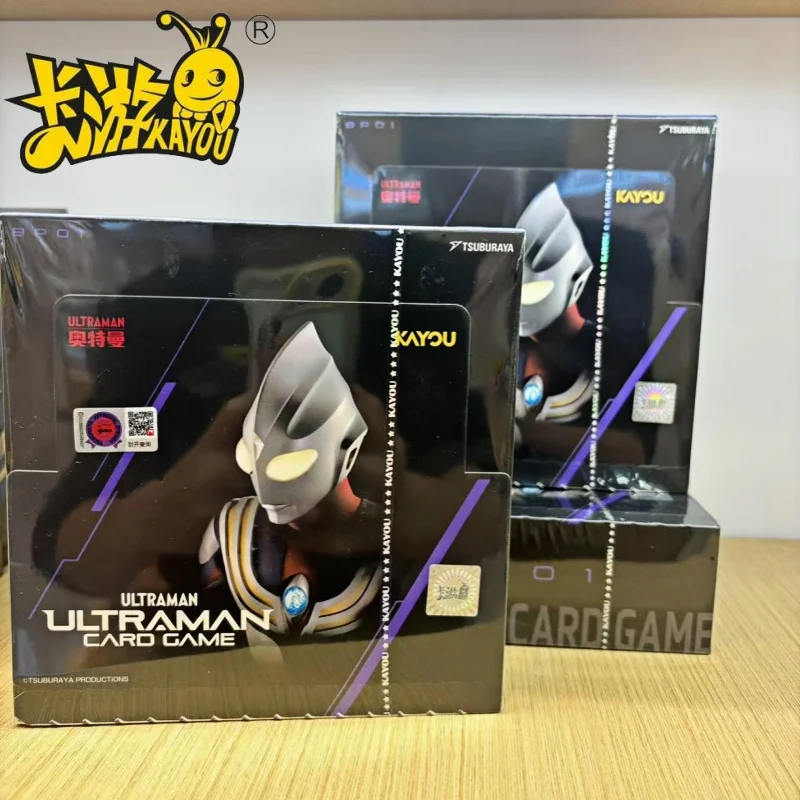 KAYOU Ultraman Collectible Card Game Ucg Simplified Chinese Genuine Pre Pack Supplement Pack Tcg Card Battle Full Box Toy Gifts