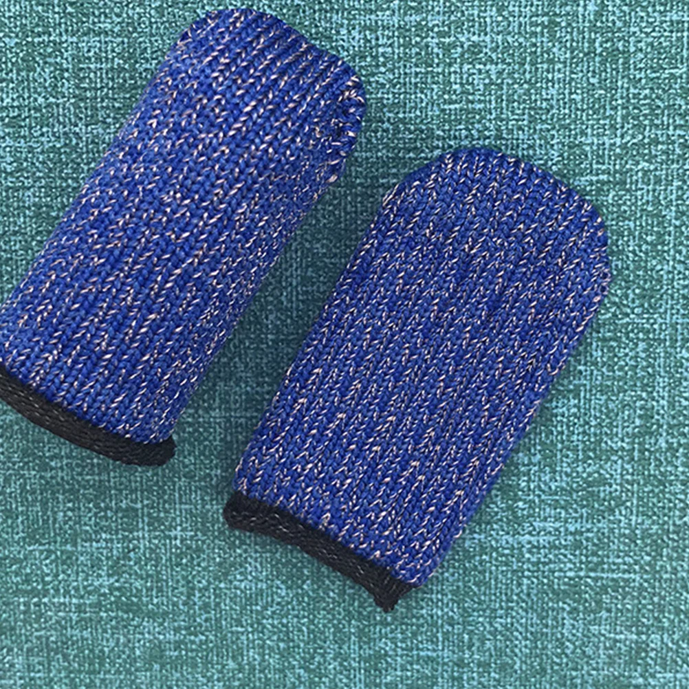 10 قطع من أكمام الأصابع للعبة الهاتف، أغطية إبهام خفيفة الوزن غير جافة، تحكم معزز في الألعاب، لا بقايا بصمات الأصابع