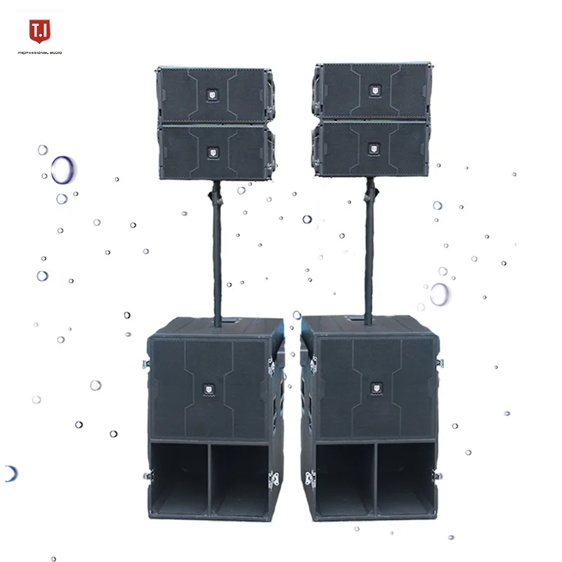800W Active 18 Inch Portable Subwoofer Sound System Matching Passive Line Array for Stage Live Performances - view 2