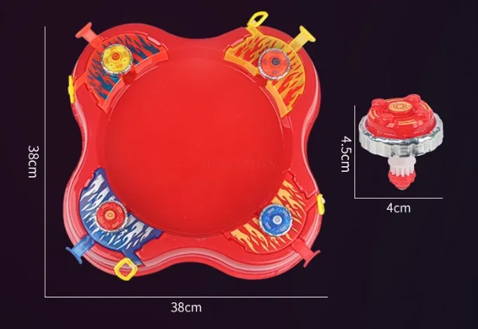 어린이 회전 발광 탁상 경쟁 게임, 자이로 스코프 장난감, 전투, 자이로 스코프 디스크 합금
