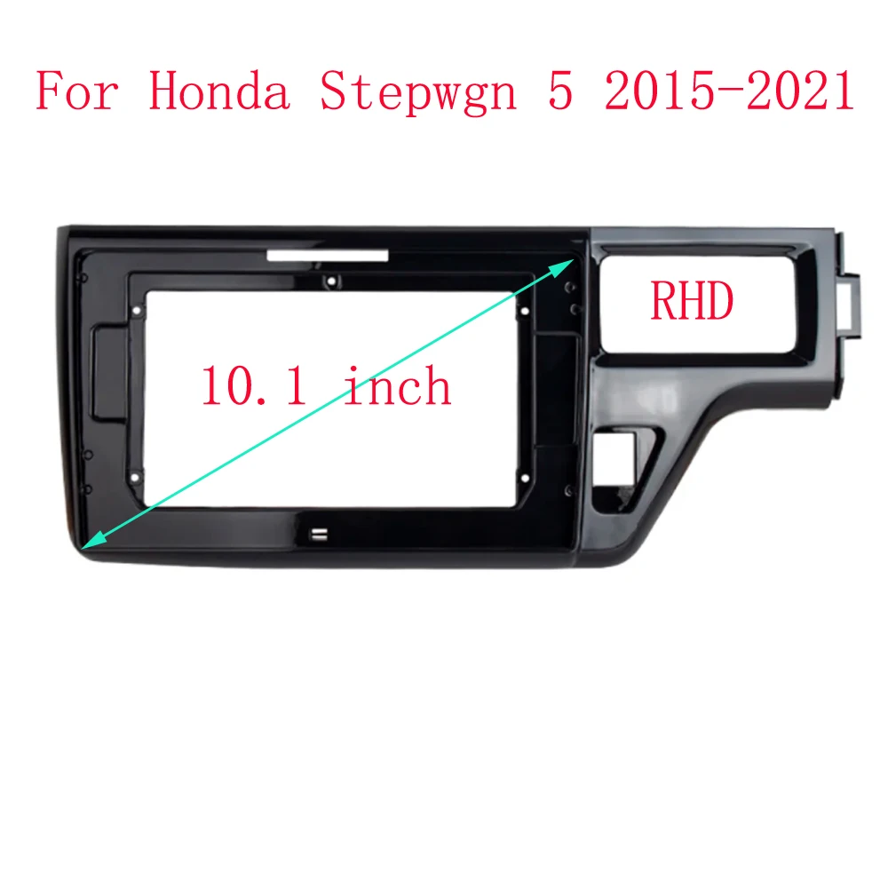 Car Radio Fascias Frame Honda Stepwgn 5 RP 2015-2021 10 inch 2DIN Stereo Panel Wiring Harness Power Cable Adapter Canbus Decoder