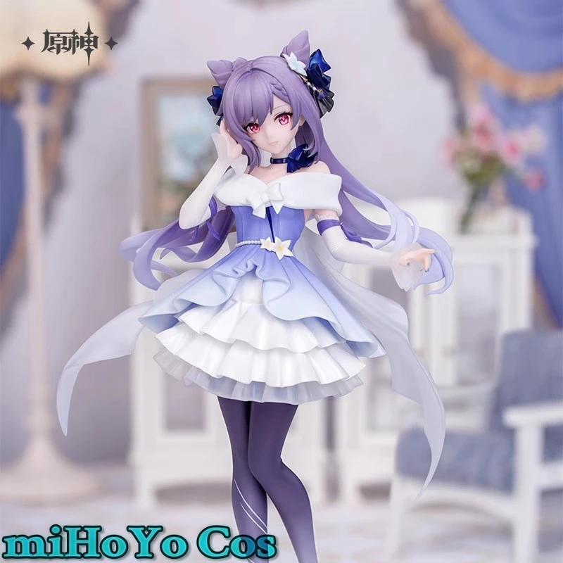 

[Genuine] miHoYo Official Game Genshin Impact Keqing RESPLENDENT FEAST Ver.1/8 Desktop Collection Decoration Anime Cartoon Doll