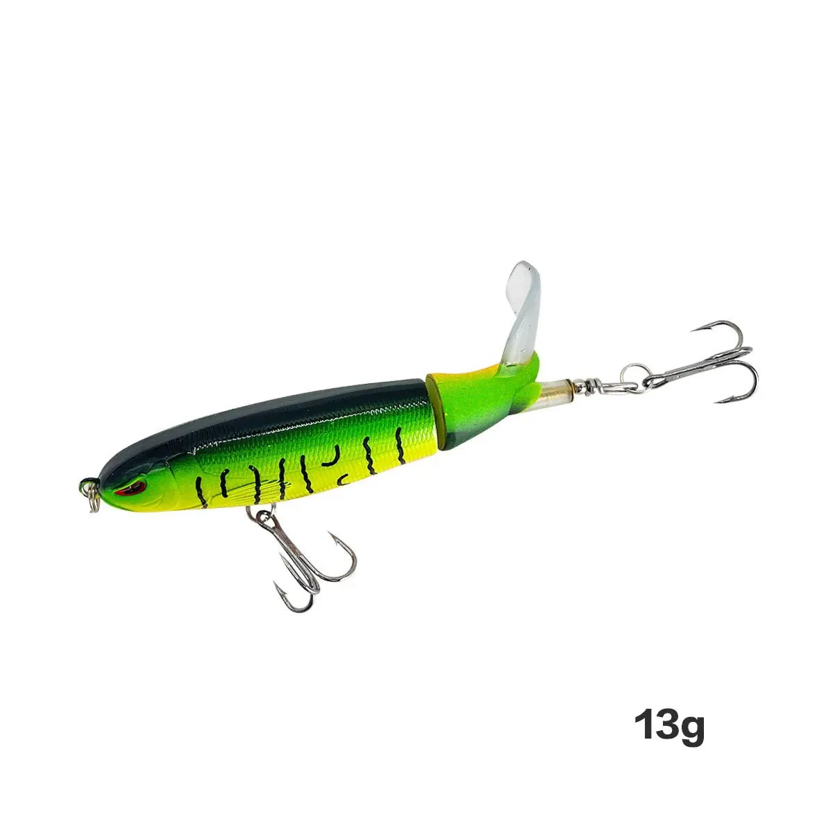13G/15G/35G Topwater Visaas Kanjer Popper Kunstmatige Aas Harde Plopper Zacht Roterende Staart Visgerei Aas
