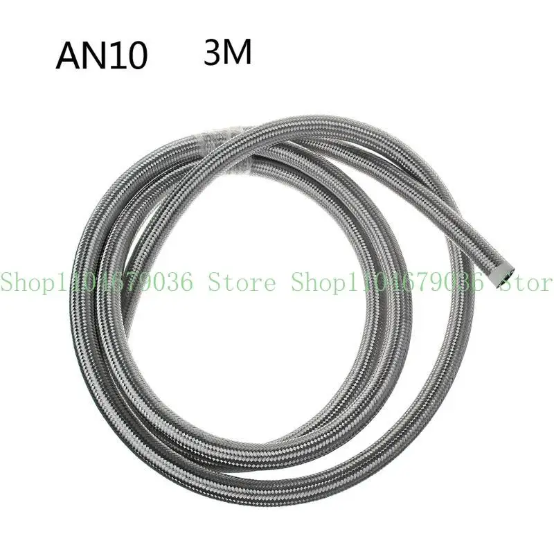 

652F 3Meter AN4 AN6 AN8 AN10 Petrol Oil Line Hose Gas Pipe Tubing for Car Engine