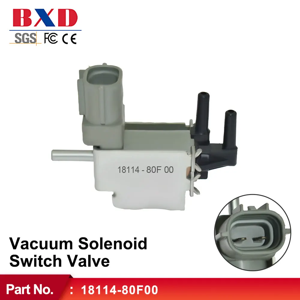 

Vacuum Solenoid Switch Valve 18114-80F00 For Suzuki Sidekick Esteem Tracker