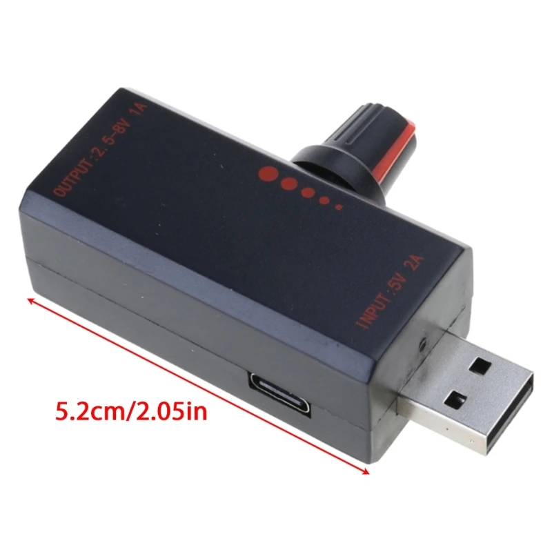 5 واط DC5V2A وحدة تحكم في سرعة المروحة التعريفي سرعة تحكم مع التبديل USB حماية نوع C USB الكمبيوتر المحمول تبريد الهاتف الخليوي