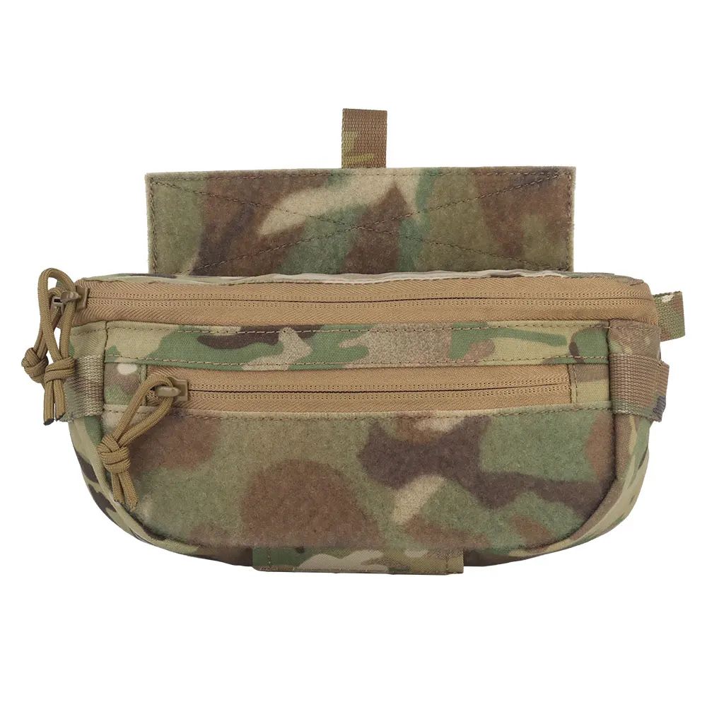 Tactical Vest Dangler Drop Pouch Extended Militar Hunting Tourniquet Medical Tools Storage Bag Multifunctional Fanny Pocket